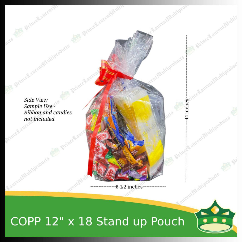 [100 pcs] COPP standup pouches 12 x 18 inches for bigger items or repacking of several products