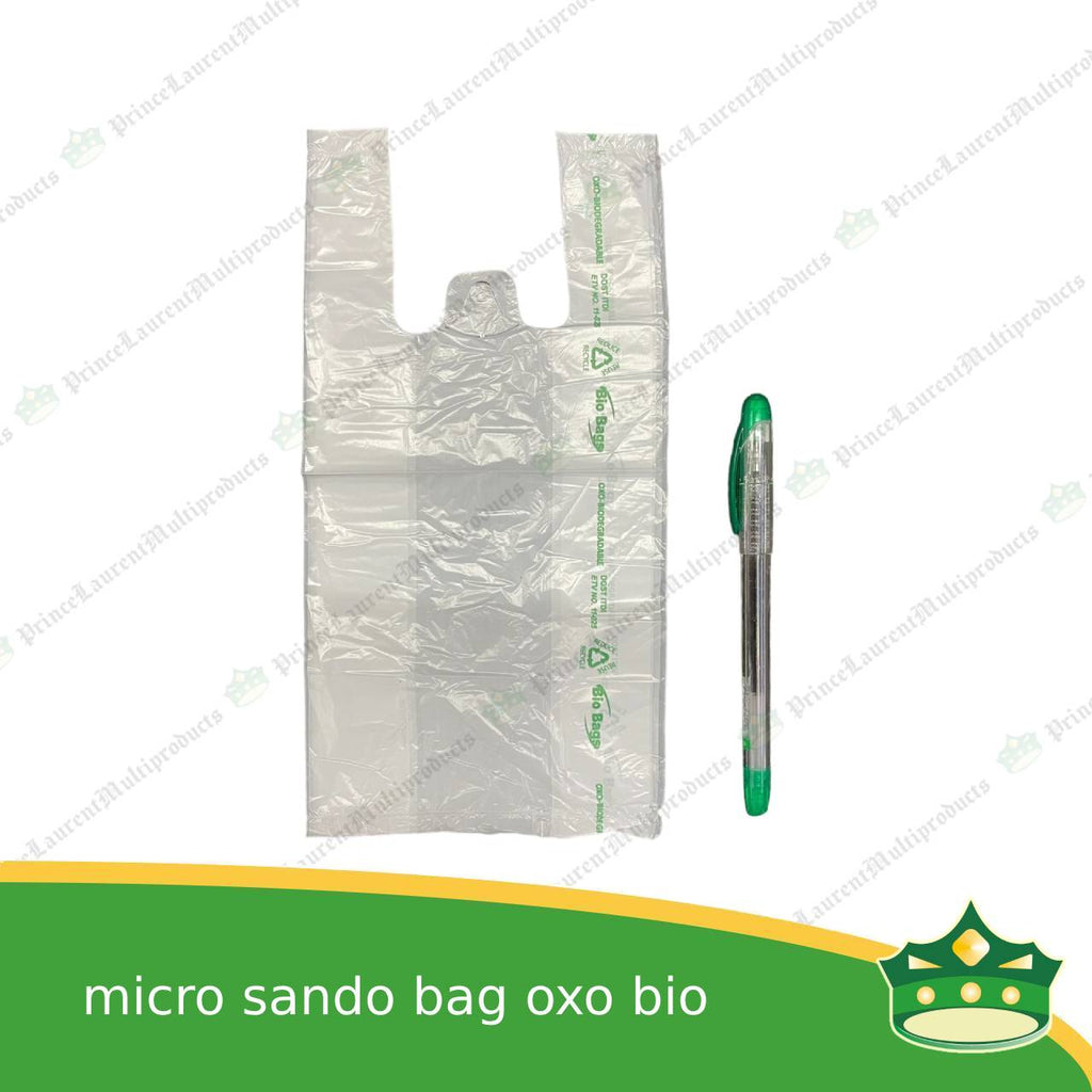 [1000 pcs] sando bag bio bag white micro size (BIO Bags brand)