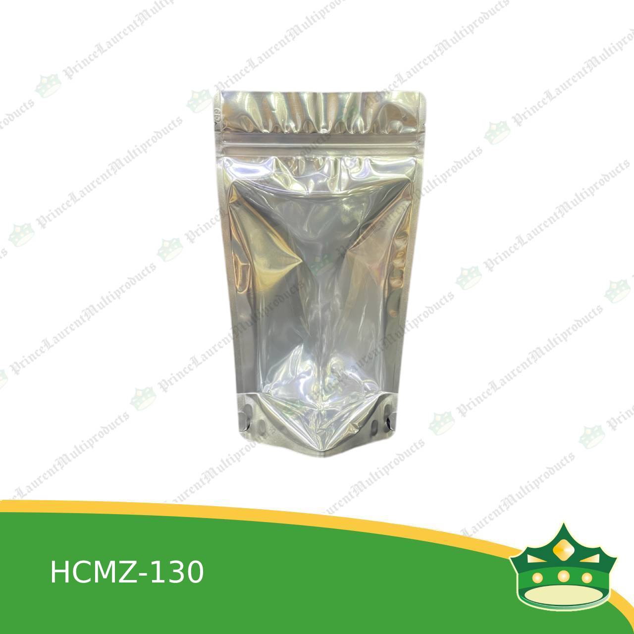 [100 pcs] standup pouch with ziplock half clear half metallized 130 x 230mm for repacking corn, peanuts, anchovies dilis, nuts, sweets, sampaloc, chicharon, snacks, baked goodies