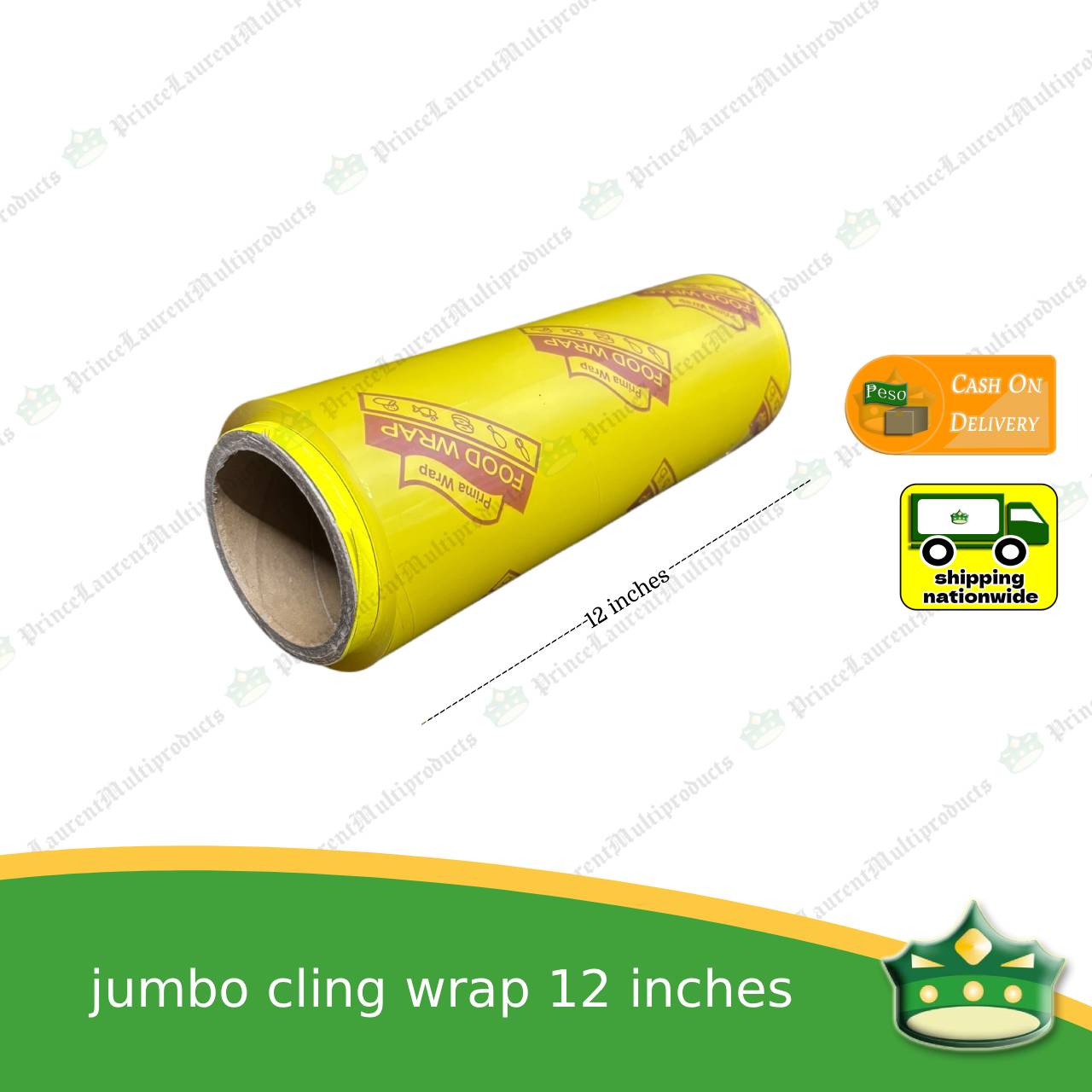 [1 roll] plastic polyvinyl wrap or cling wrap or food wrap PRIMAWRAP