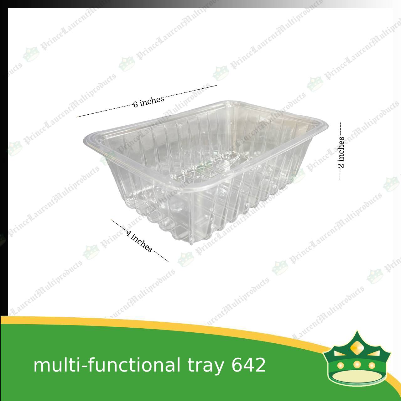 [50 pcs] strawberry trays multi-functional plastic trays 6x4x2 inches for multi purpose trays repacking trays for fruits, vegetables
