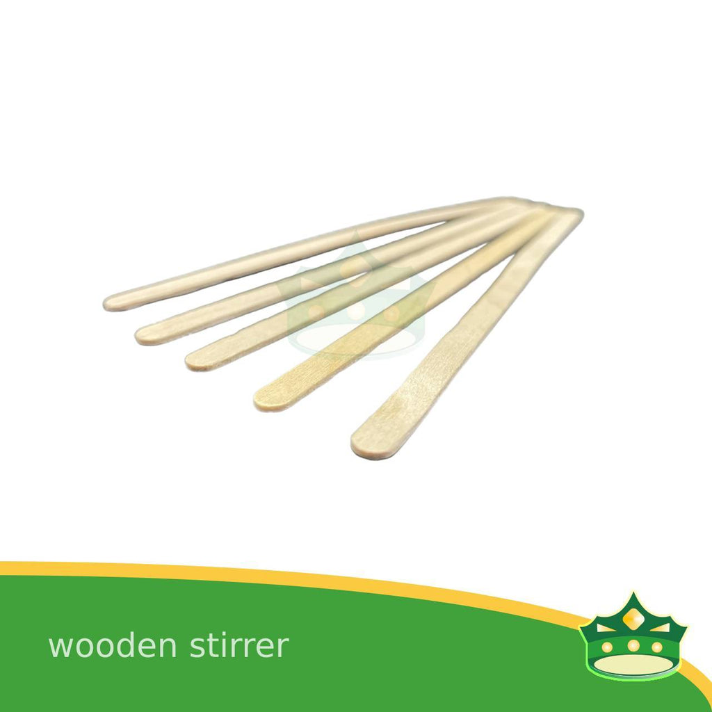 [1000 pcs] wooden stirrer 5.5" for coffee take-outs, food service providers, catering supplies, hospitality industry