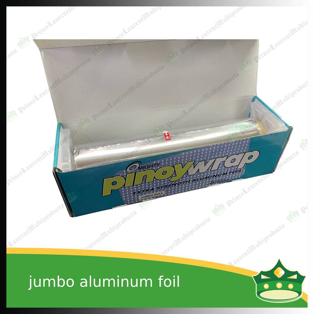 [1.6kg] jumbo aluminum foil extra strength (PINOY brand) for wrapping food, embotido, bangus, inihaw