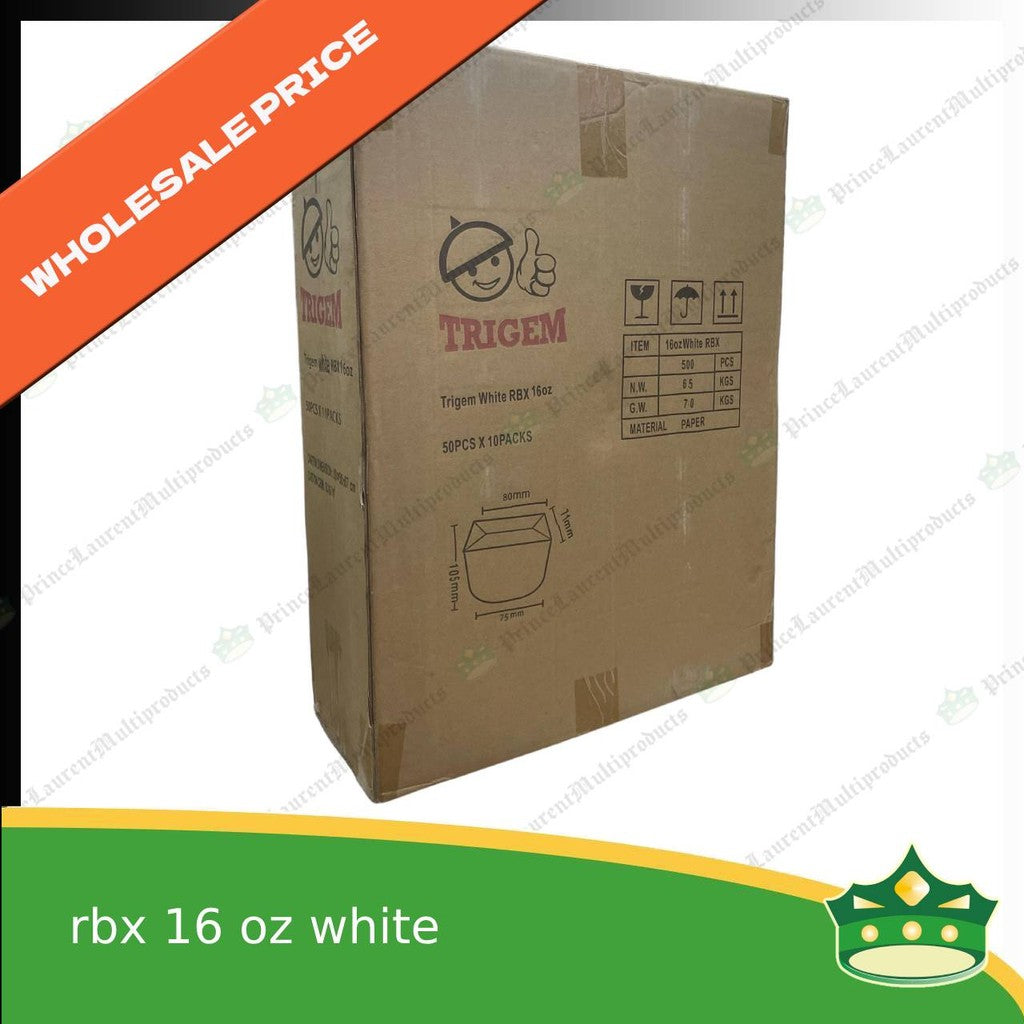 [1case] noodle box 16oz / noodle cup paper /rice in a box 470cc white with PE lamination for takeout