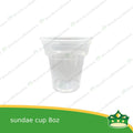 [100 pcs] sundae cup with or without lid for sundae, dessert, ice cream, yogurt, froyo, gelato, iced drink