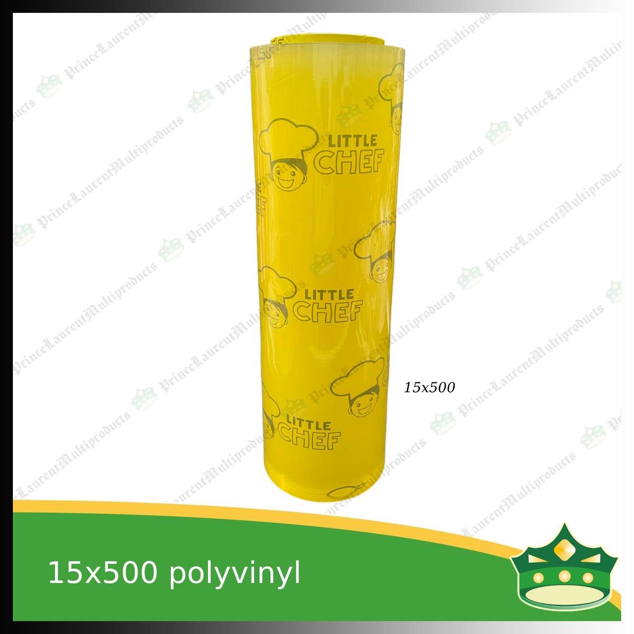 [1 roll] plastic polyvinyl wrap or cling wrap or food wrap to protect surface or items from dirt / moisture