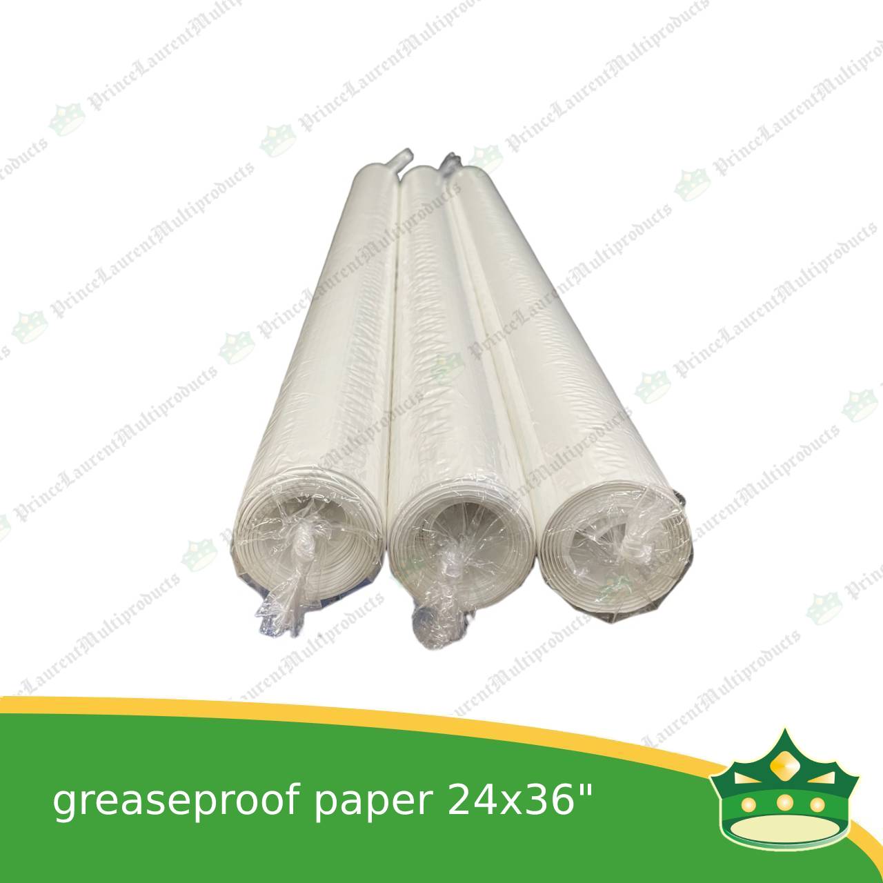 [24 pcs] greaseproof paper sheet 24x36 inches LARGE THICK for wrapping food, other products, baking and cooking