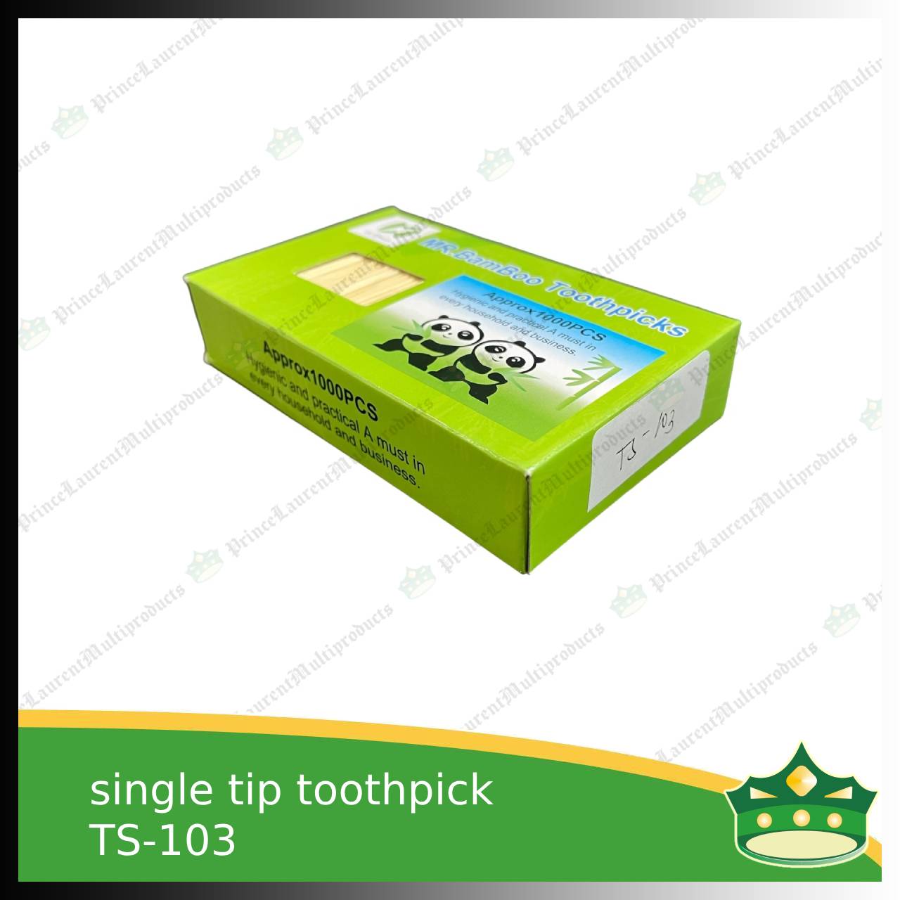 [1000 pcs] bamboo toothpick single tip for hygiene and practicality use in household or restaurant