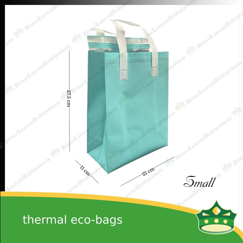 [10 pcs] thermal eco bag ecobag reusable & environment friendly bag
