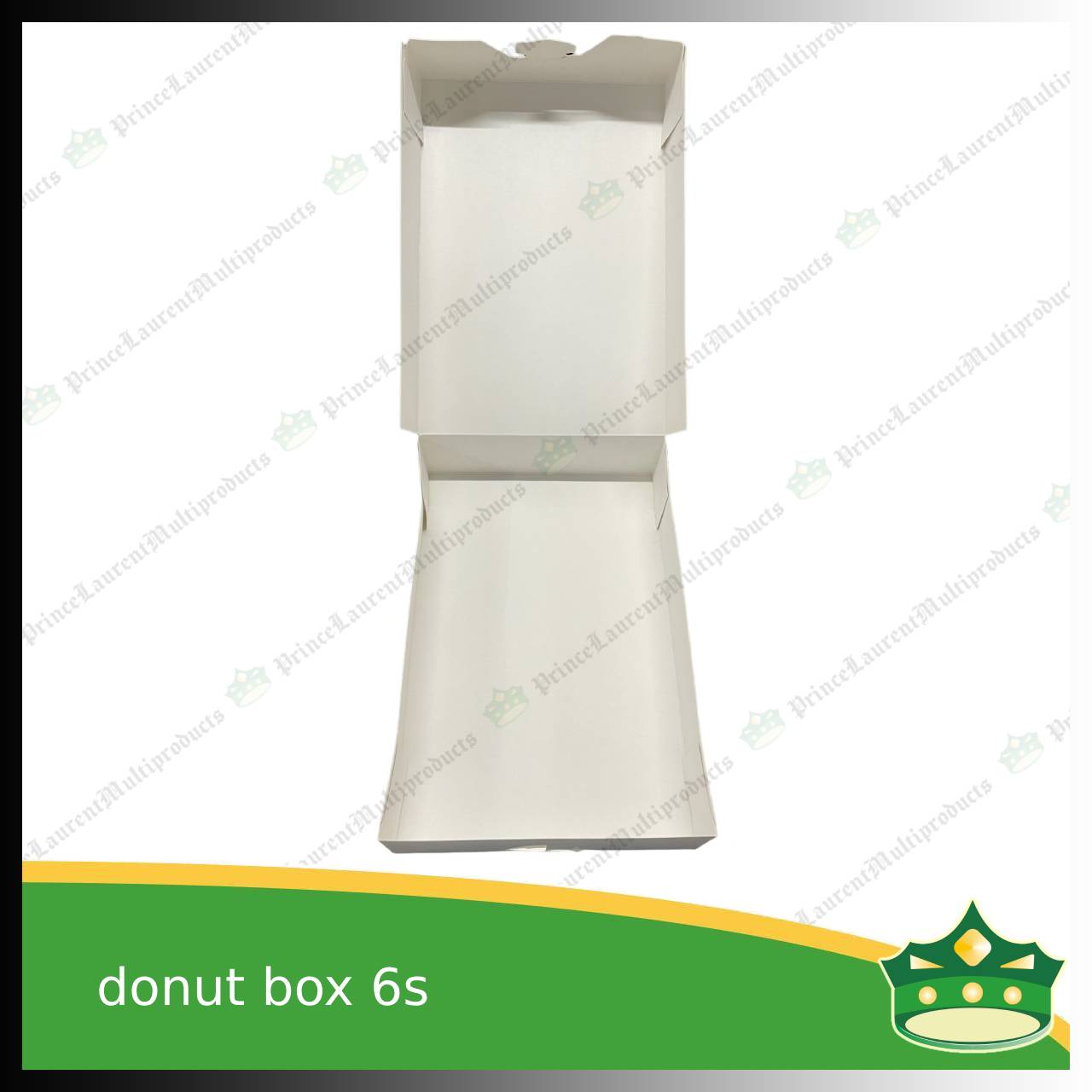 [25 pcs] donut box for 6 pieces donuts