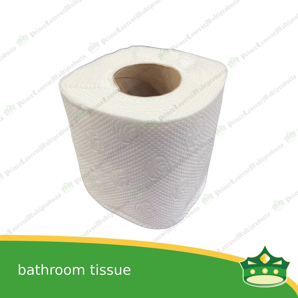 [12 rolls] bathroom tissue roll white pure pulp for household, pantry, bathroom, toilet, office use