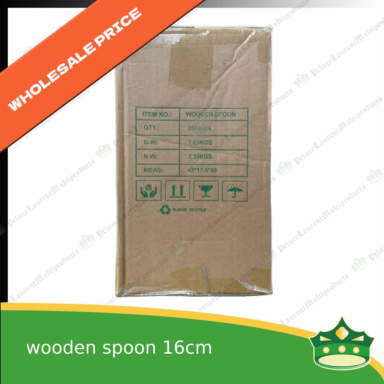 [1 case] wooden spoon 160mm disposable biodegradable server cutleries for takeouts as utensils
