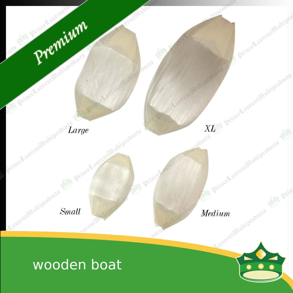 [50 pcs] wooden boat or wooden trays to serve as food holder for nachos, fries, dimsum, meriendas, breads, takoyaki, fishball, squidball