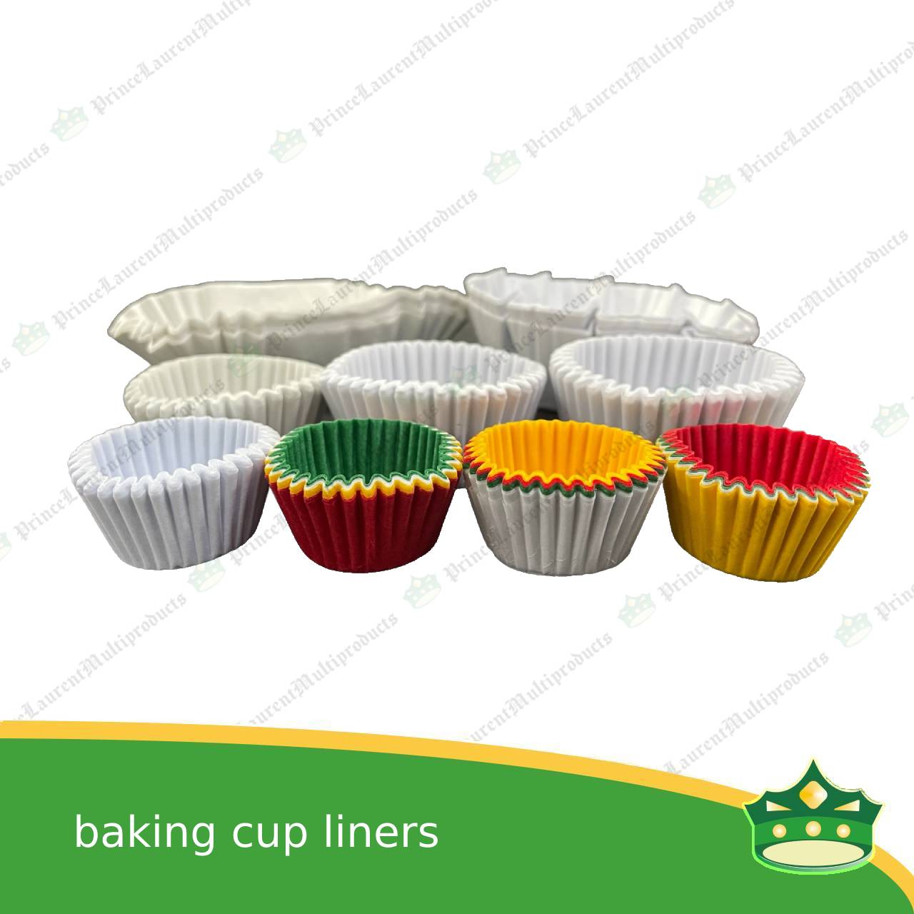 [1 pack] glassine cupcake liner baking cup white or colored for pastries,  tarts, cupcakes, eclairs, fudge bars