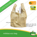 [100 pcs] milk tea eco bag milktea ecobag biodegradable sando bag reusable & environment friendly bag