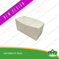 [50 pcs] sandwich box egg drop sandwich tray white knockdown