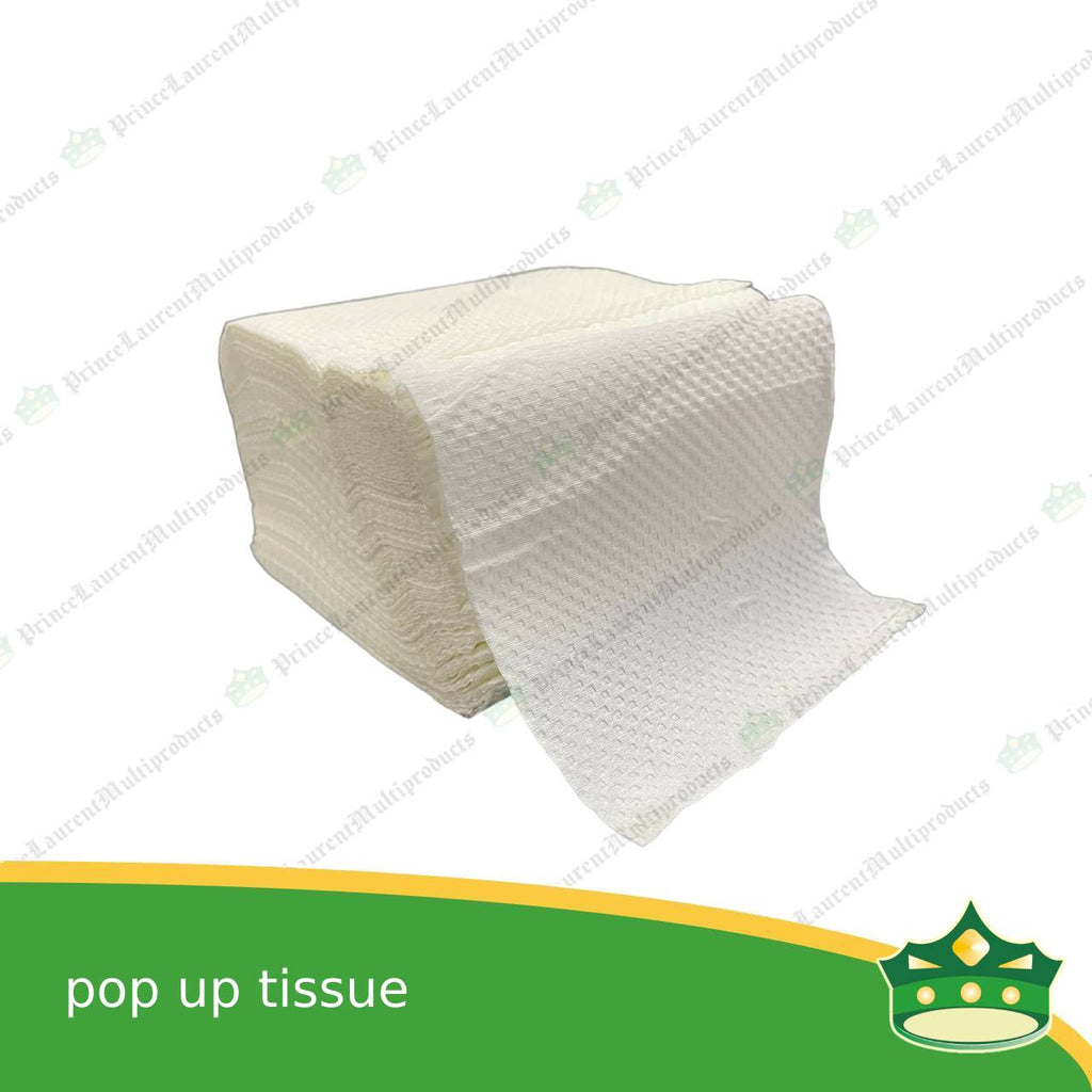 [100 pulls] pop up tissue interleave tissue pure pulp 2-ply for miscellaneous use, wipe, table napkin, table tissue, convenient pull up tissue, mouth wipe