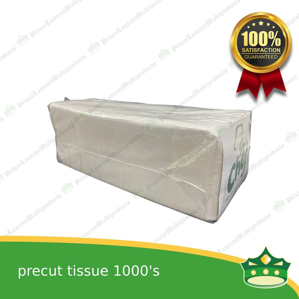 [5000 pcs] precut tissue MG pulp white for food & catering services, hospitality services, household uses