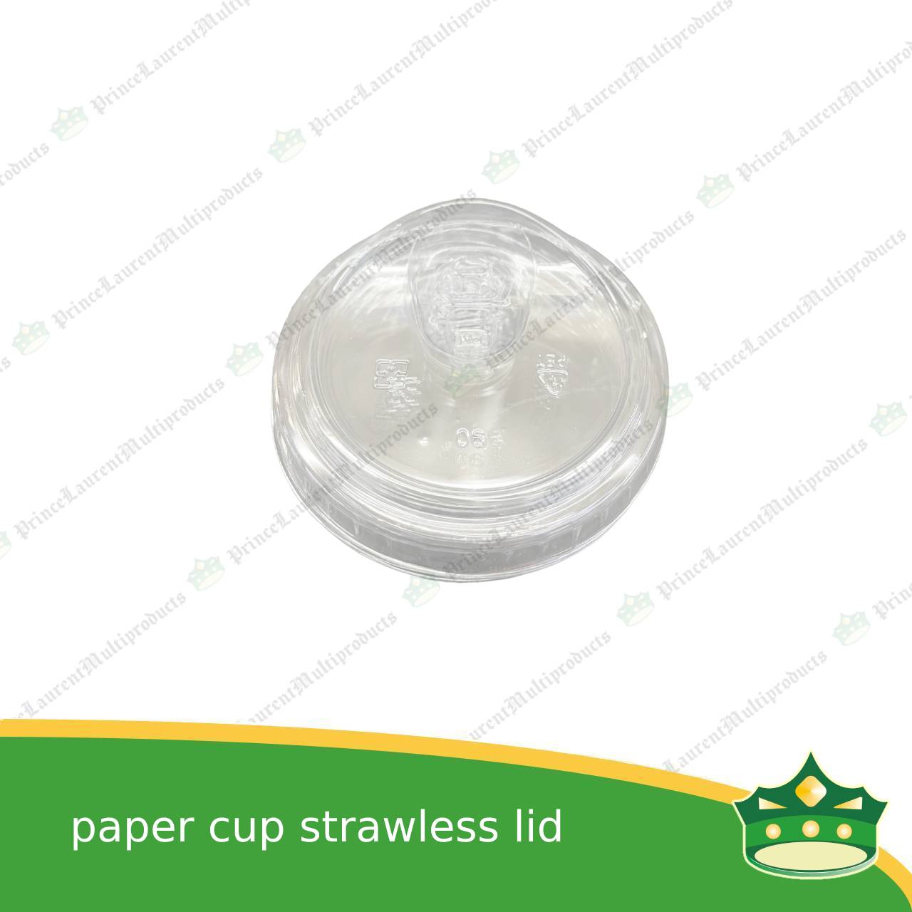 [50 pcs] strawless LID 90mm diameter for paper cups 16oz or 22oz for cold drinks, juice, cold beverages, iced coffee