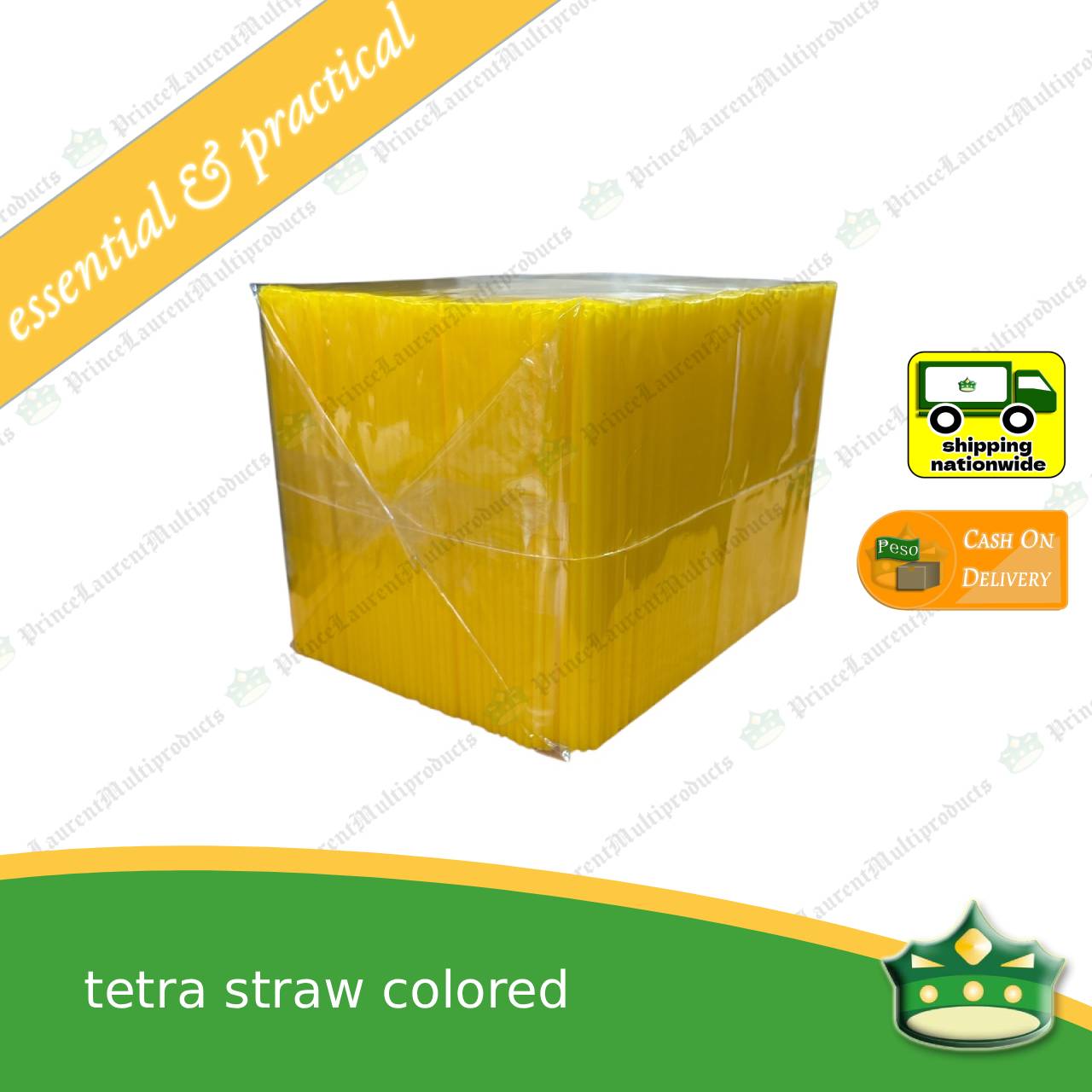 [1 kilo] tetra straw COLORED with sharp tip to puncture hole for sealed juice or as lollipop stick. ice cream stick, candy stick