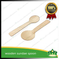 [50 pcs] wooden mini sundae spoon disposable biodegradable server cutleries for takeouts as utensils