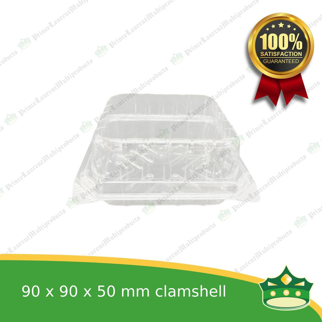 [500 pcs] clear clamshell bx-148L OPS clearview food containers (WHOLESALE PER CASE)