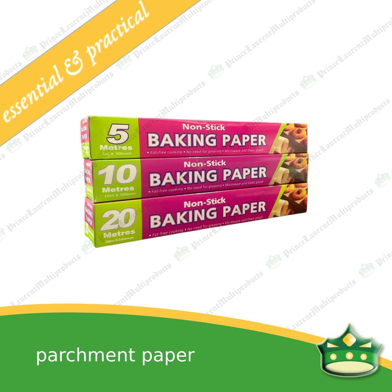 [1 roll] Baking paper roll , Baking paper aka Parchment Paper 30cm (12inches width)