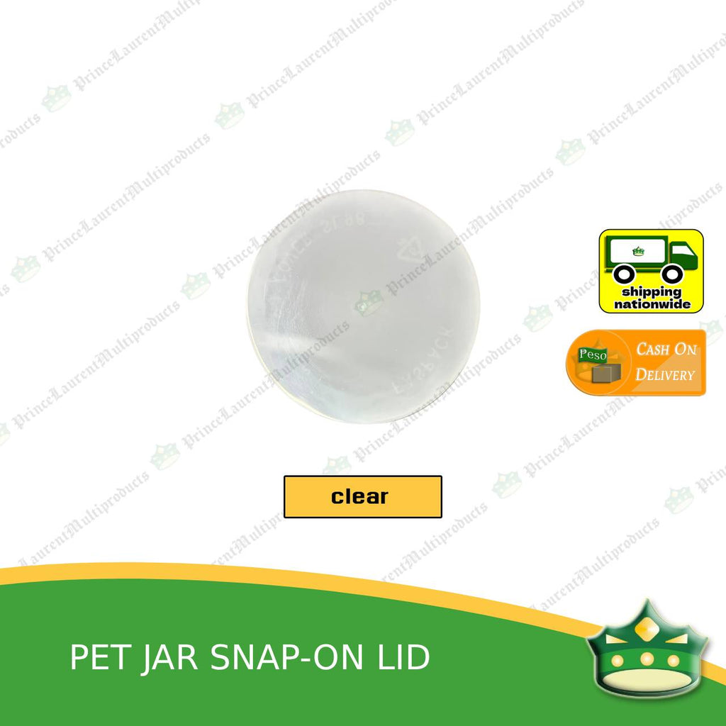 [1 pack] PET jar with snap-on lid (370ml / 750ml) as gift containers of delicacies, baked products