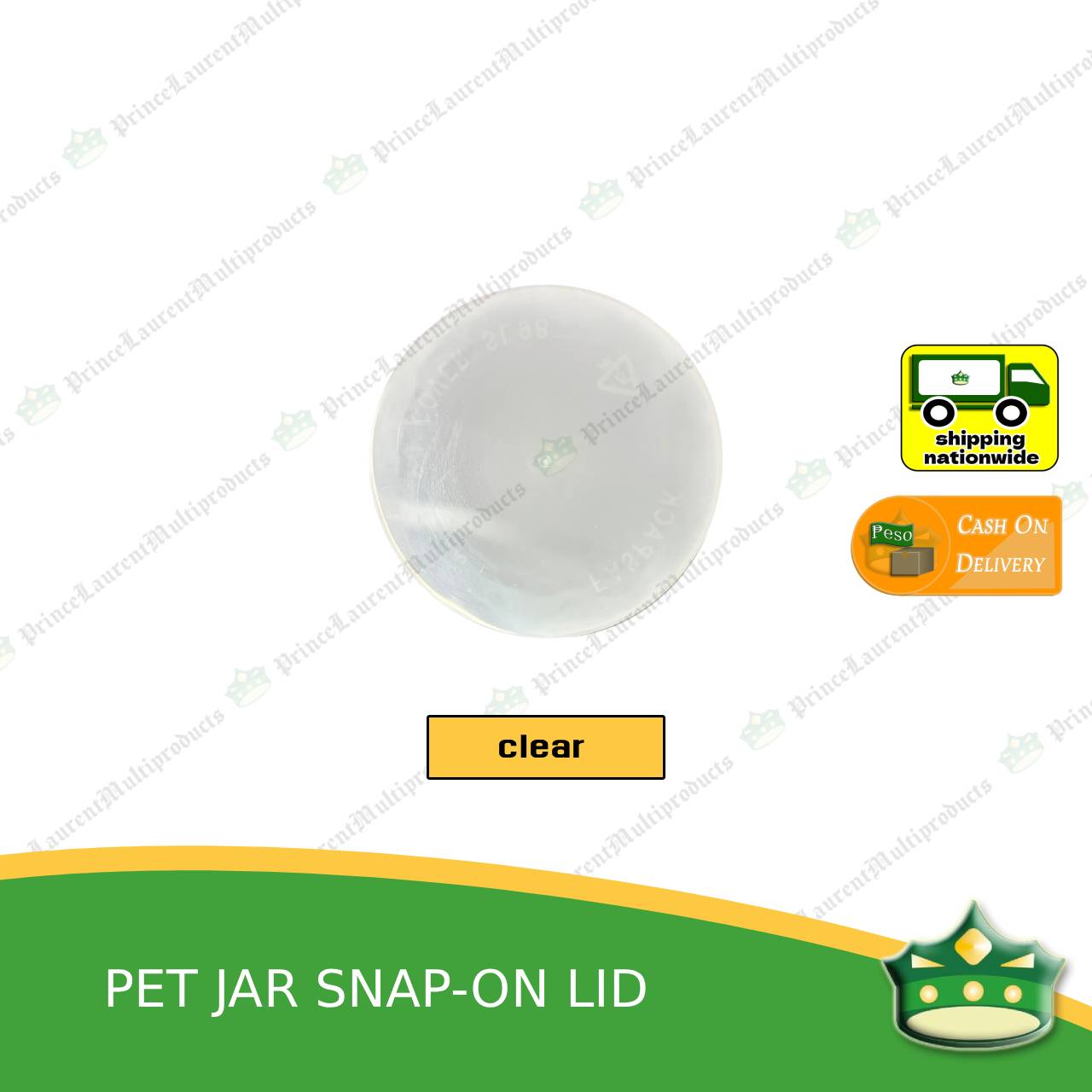 [1 pack] PET jar with snap-on lid (370ml / 750ml) as gift containers of delicacies, baked products