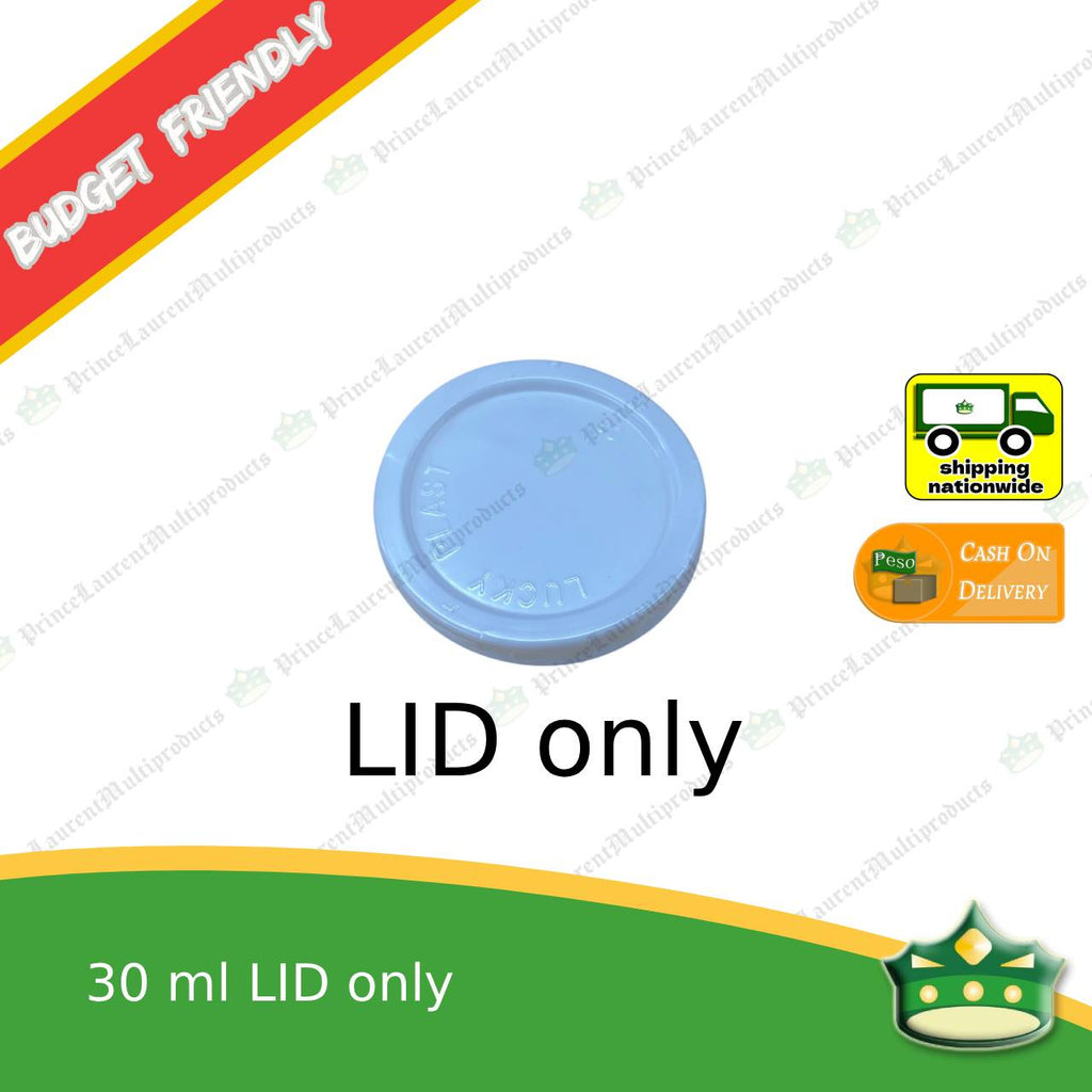 [100 pcs] 30ml sauce cup with / without lid for sauces gravy ketchup (CHEAPER VERSION)