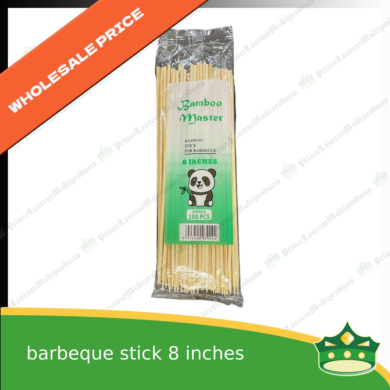 [1 case] Barbeque Stick, Bamboo 8 Inches for wholesale price