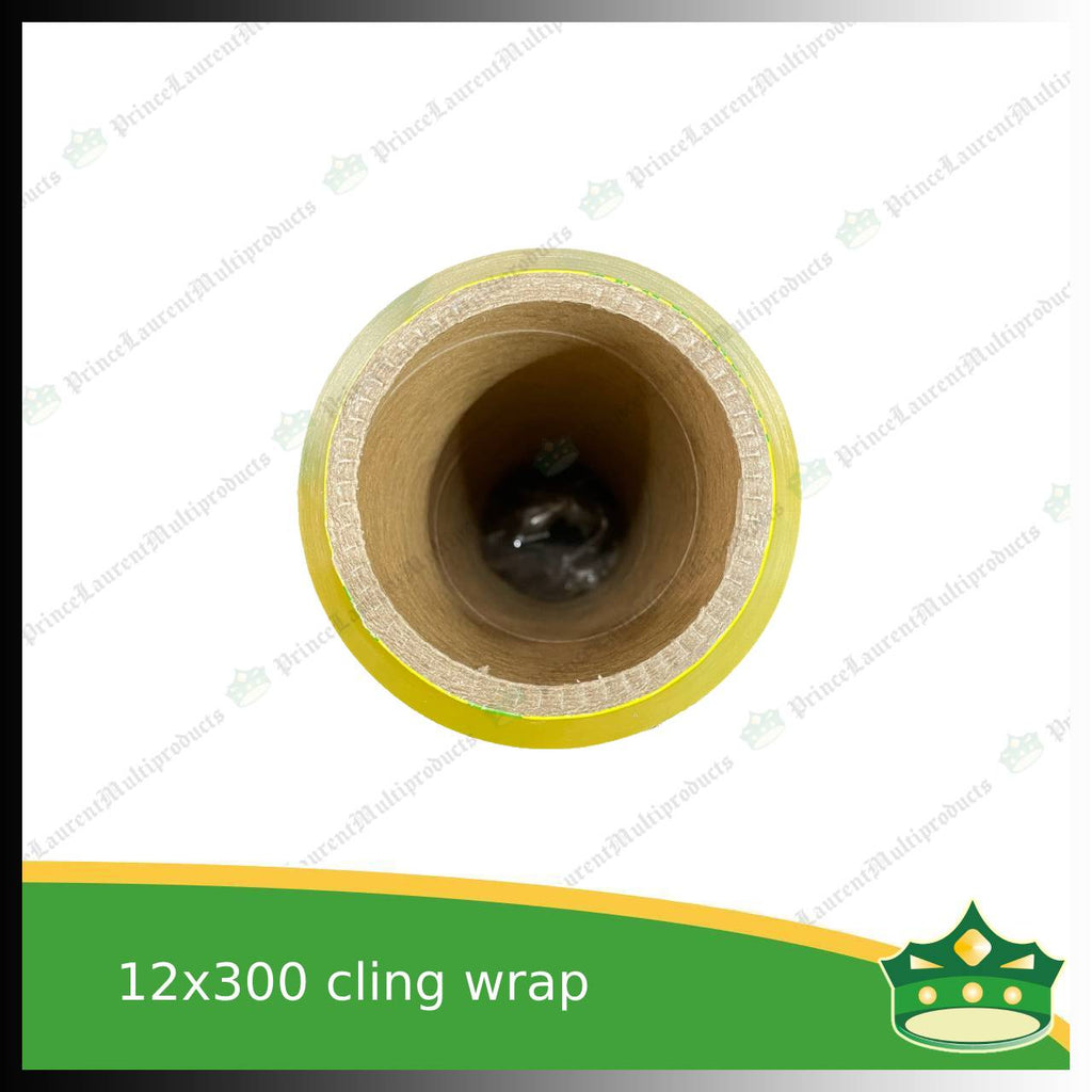 [1 roll] plastic polyvinyl wrap or cling wrap or food wrap MR. BAMBOO