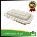 [50 pcs] spaghetti noodle box compostable cornstarch food box biodegradable meal box