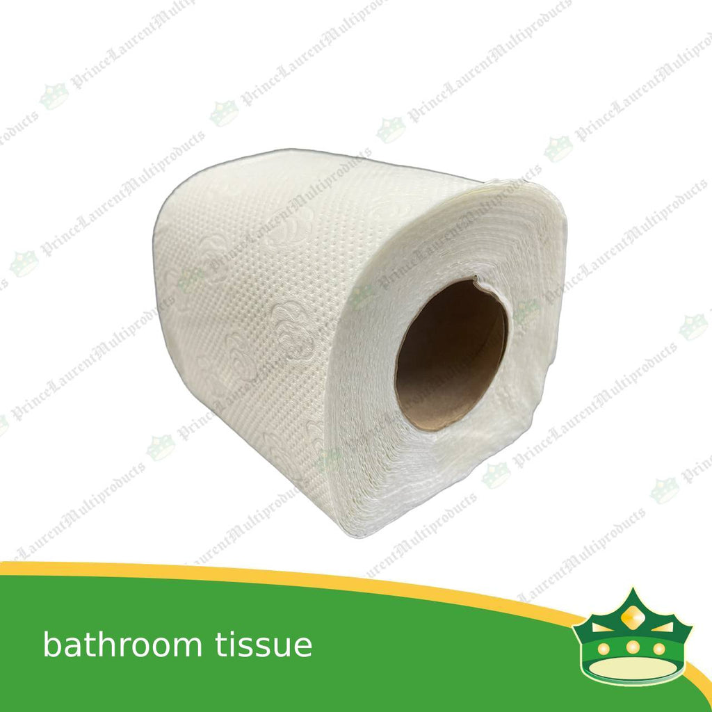 [12 rolls] bathroom tissue roll white pure pulp for household, pantry, bathroom, toilet, office use