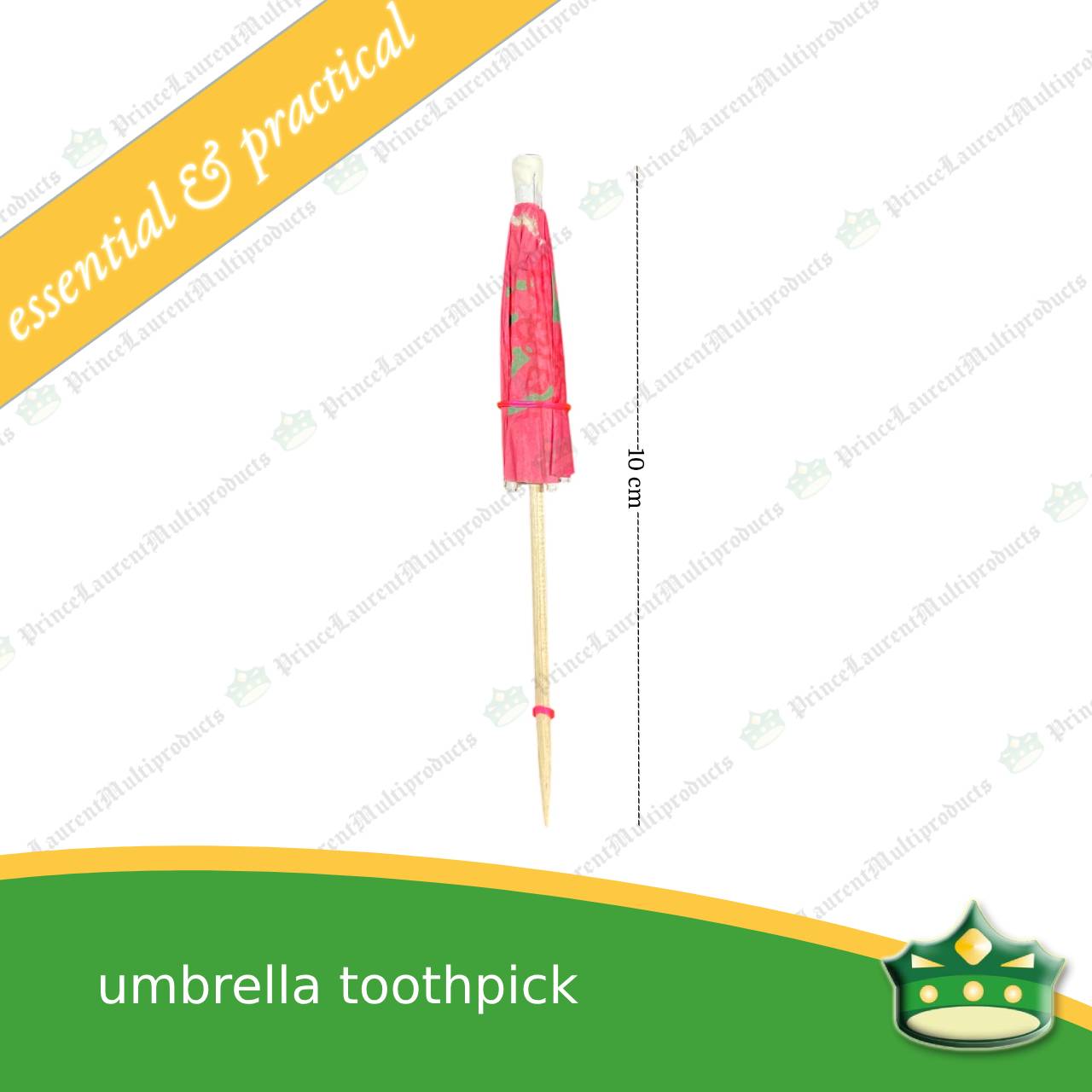 [144 pcs] umbrella toothpick for a good food presentation and aesthetics