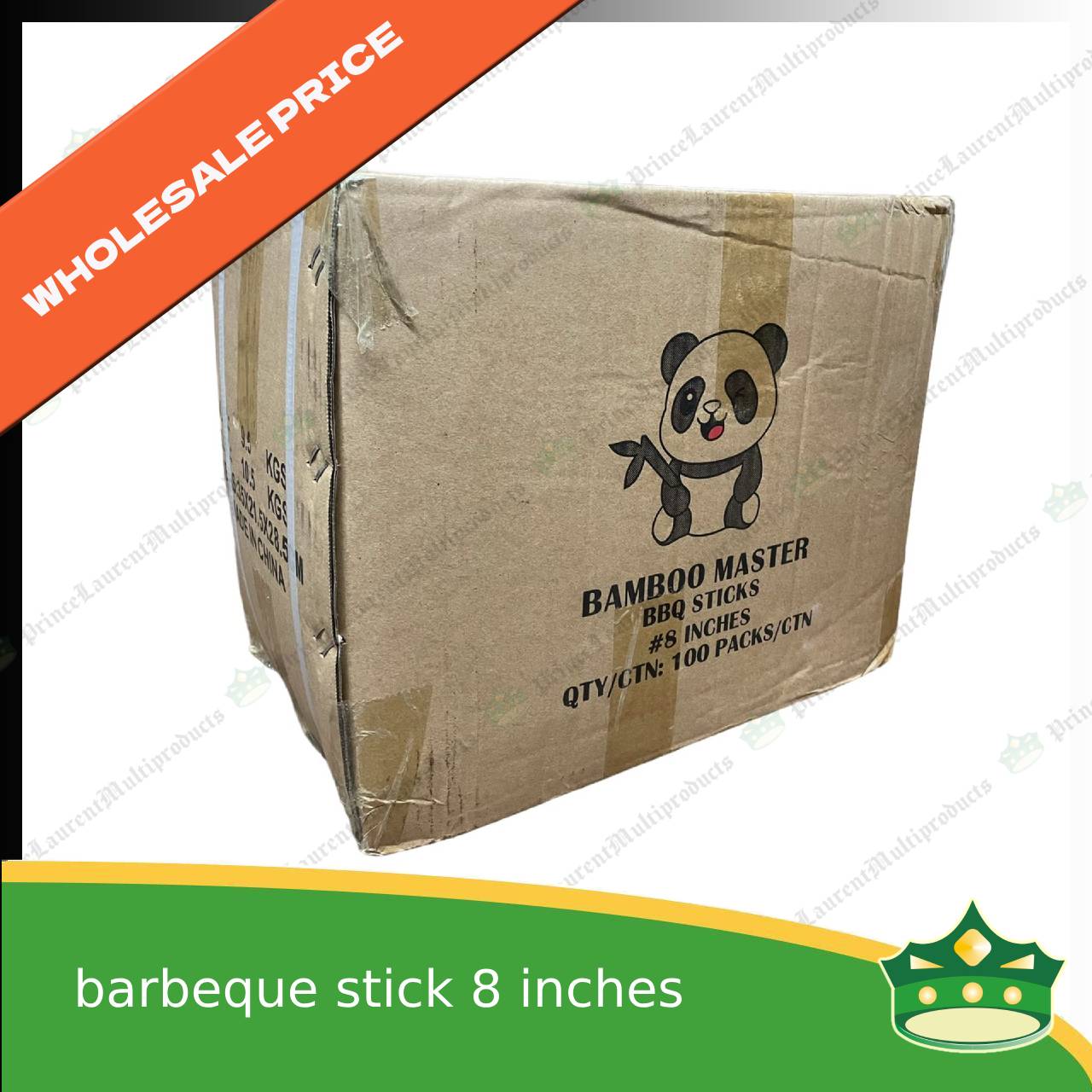[1 case] Barbeque Stick, Bamboo 8 Inches for wholesale price