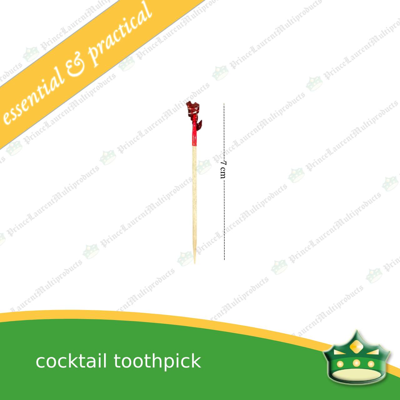 [200 pcs] cocktail toothpick for a good food presentation and aesthetics on sandwiches clubhouse and cocktail occasions