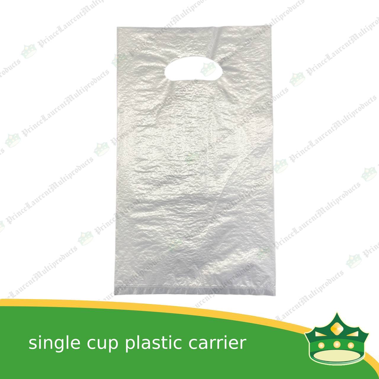 [100 pcs] plastic take out cup carrier bag for milktea, soda, juice, fruit shake, cold beverages, lemon juice