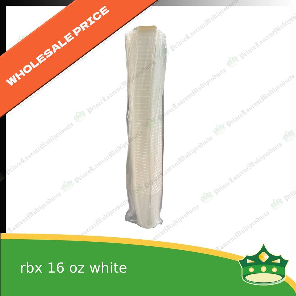 [1case] noodle box 16oz / noodle cup paper /rice in a box 470cc white with PE lamination for takeout