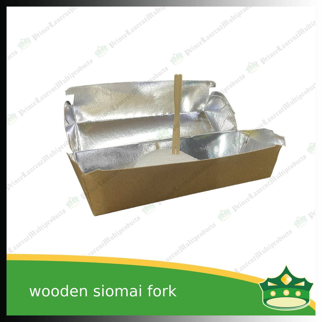 [100 pcs] wooden siomai fork or Teppo skewer, pica stick