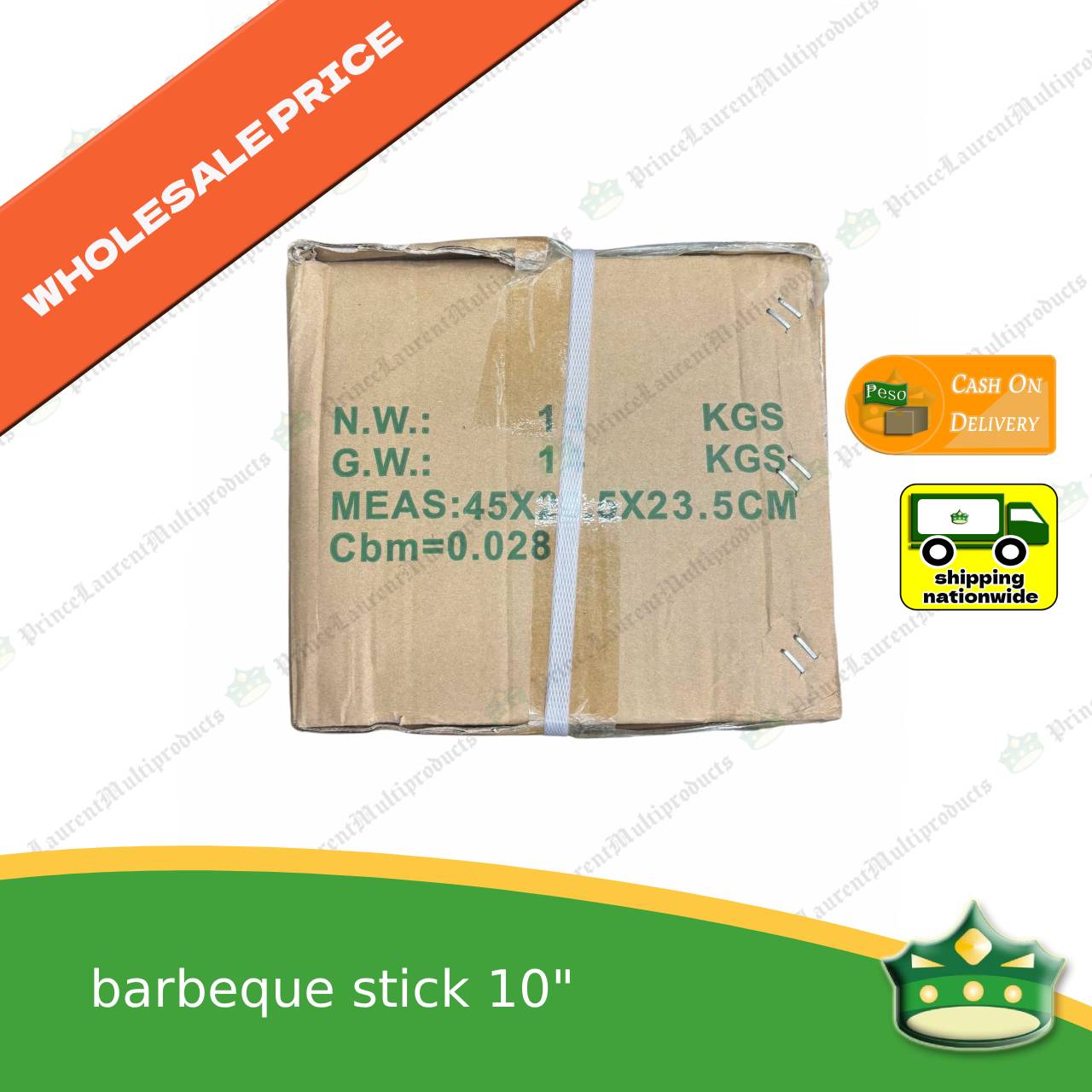 [1 case] Barbeque Stick Yakitori Stick, Bamboo 10 Inches for wholesale price