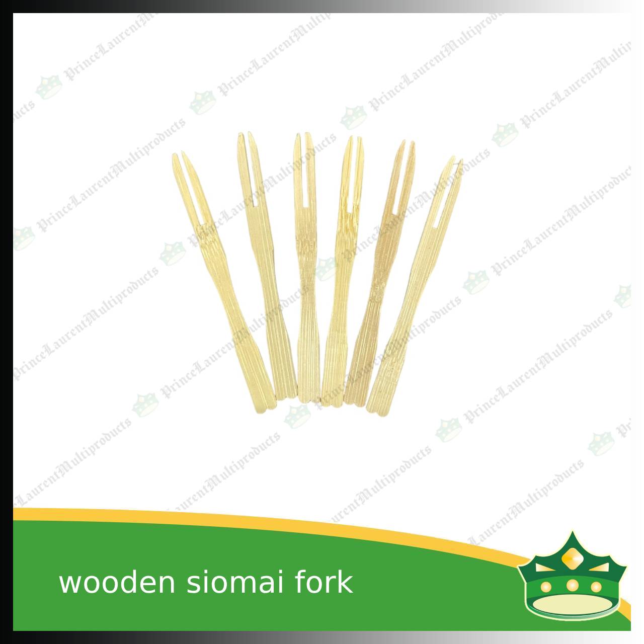 [100 pcs] wooden siomai fork or Teppo skewer, pica stick