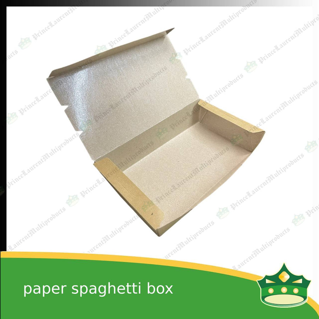 [25 pcs] paper spaghetti box kraft brown for take-outs and delivery of meals, ulam, rice toppings, appetizers, kanin at ulam balot sa karton, laminated inside no leak sauce