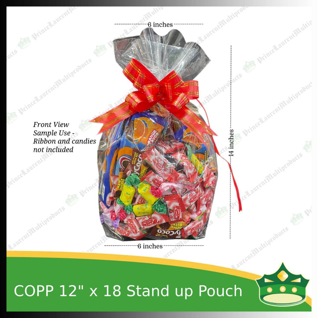 [100 pcs] COPP standup pouches 12 x 18 inches for bigger items or repacking of several products
