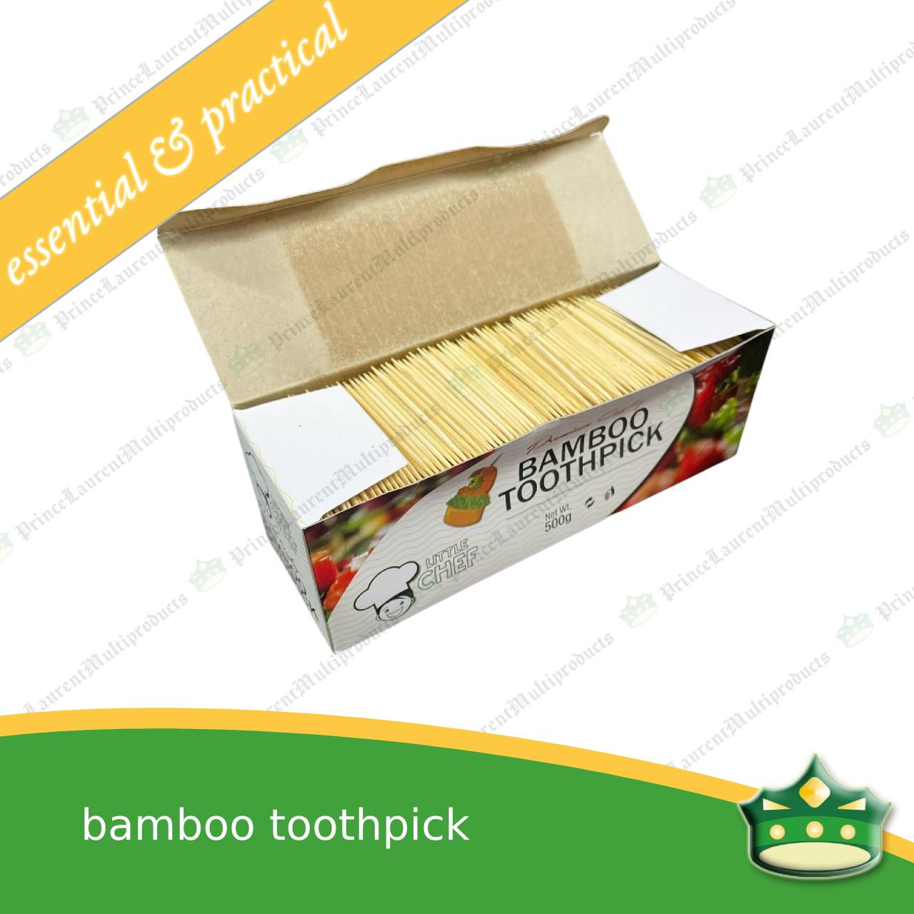[500 grams] bamboo toothpick for hospitality services or household uses