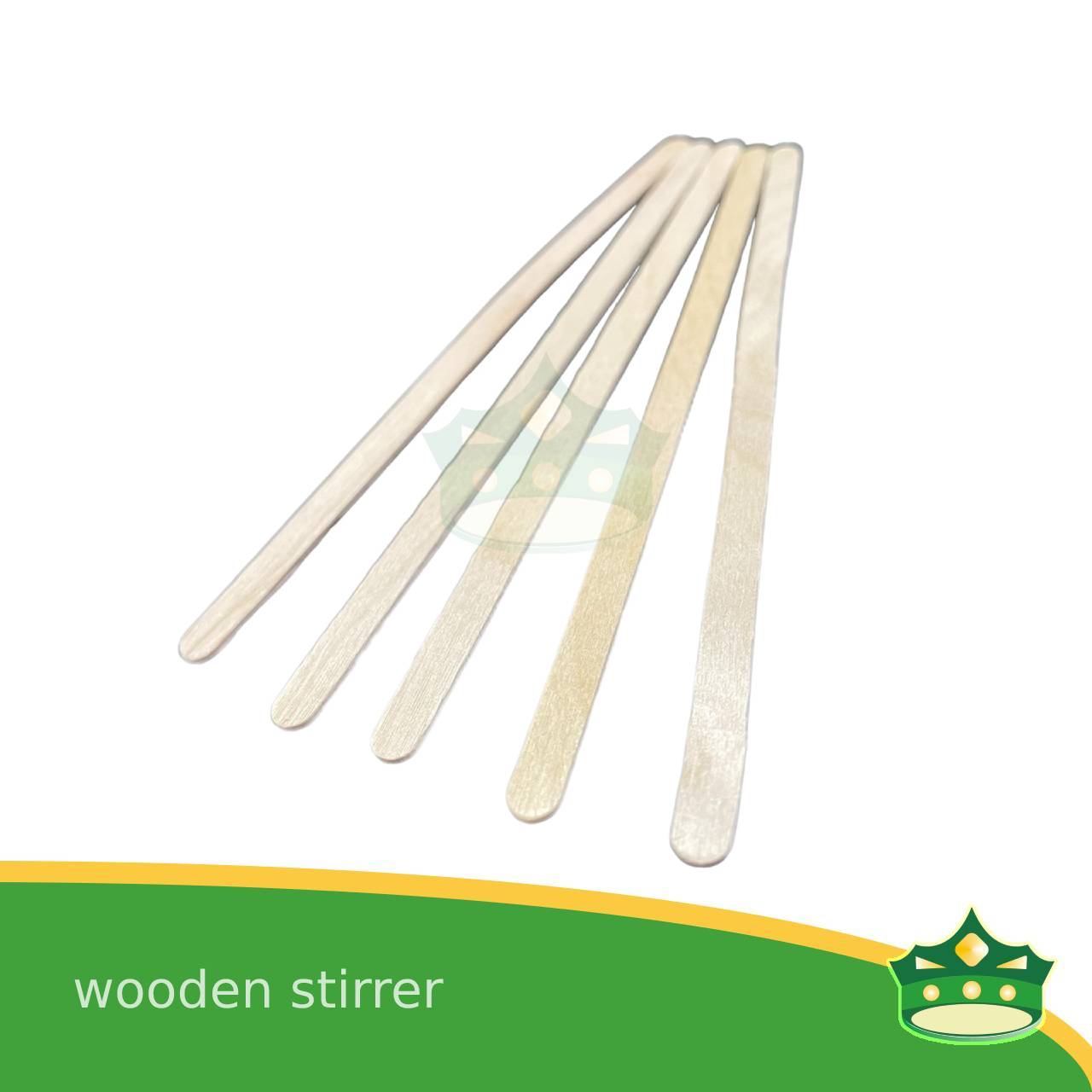 [1000 pcs] wooden stirrer 5.5" for coffee take-outs, food service providers, catering supplies, hospitality industry