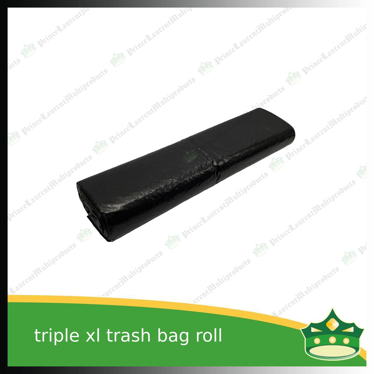 [10 pcs] XXXL trash bag 42x50" for triple size garbage bins
