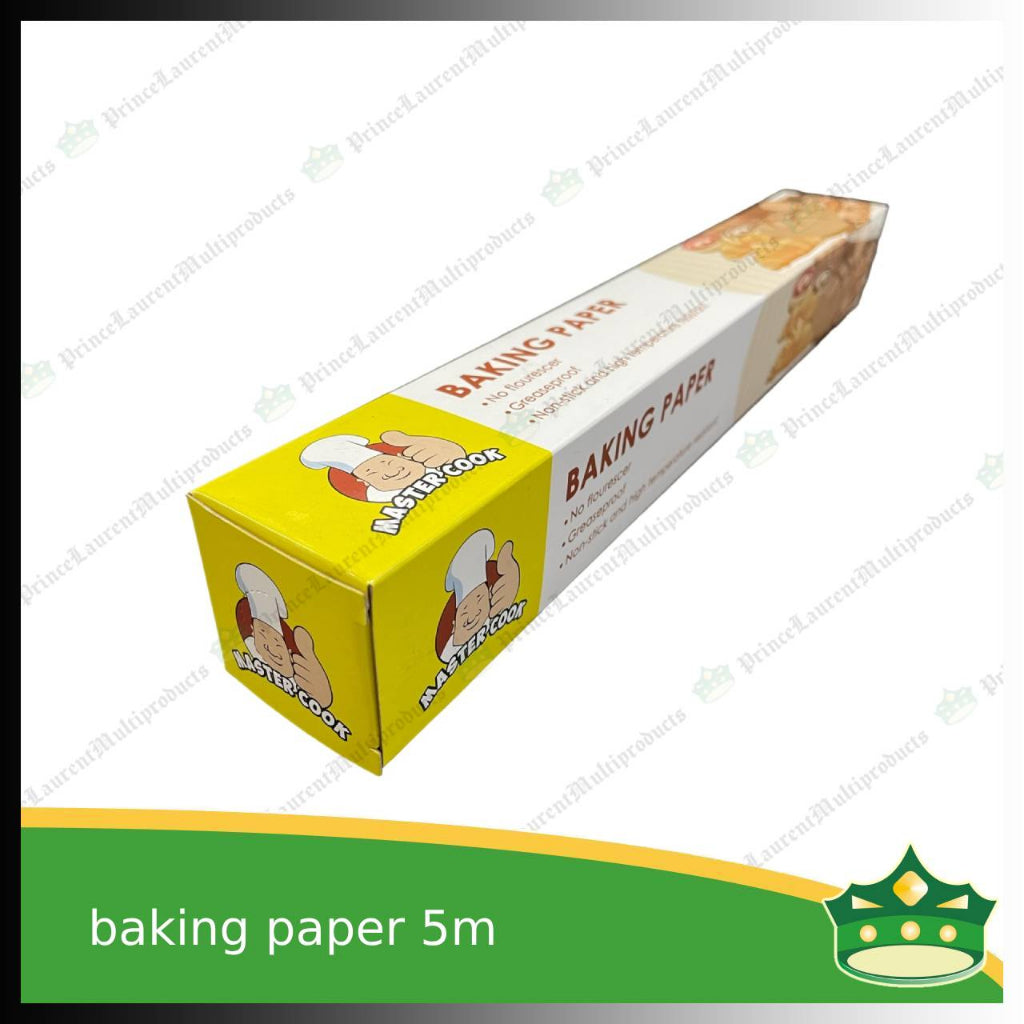 Greaseproof paper (exactly 10meter) roll, Baking paper (approx 5meter) aka Parchment Paper