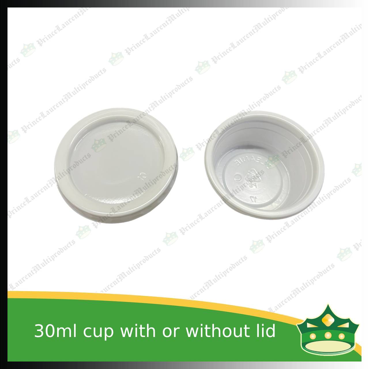 [100 pcs] 30ml sauce cup with / without lid for sauces gravy ketchup condiments specimen cup 30 cc plastic cup