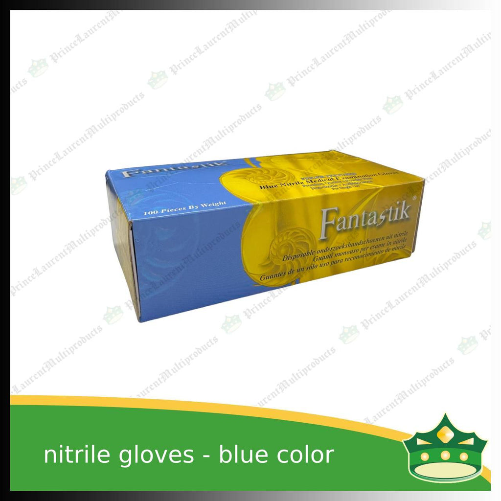 [100 pcs] nitrile disposable gloves for food preparation essential or examination purposes